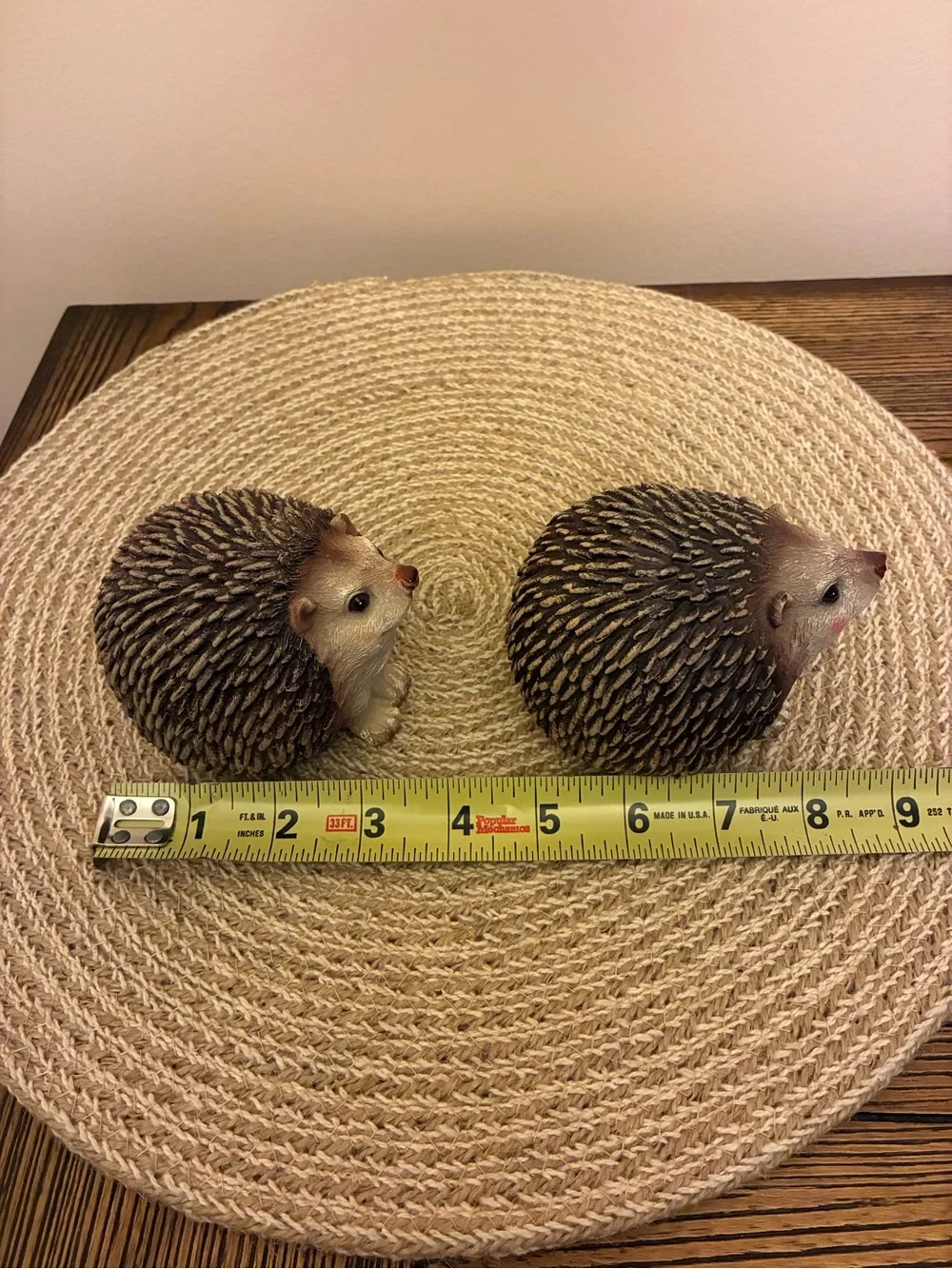 Decorative Hedgehog Figurine Pair - Brown & 1 pkg Fall Scatter/Filler